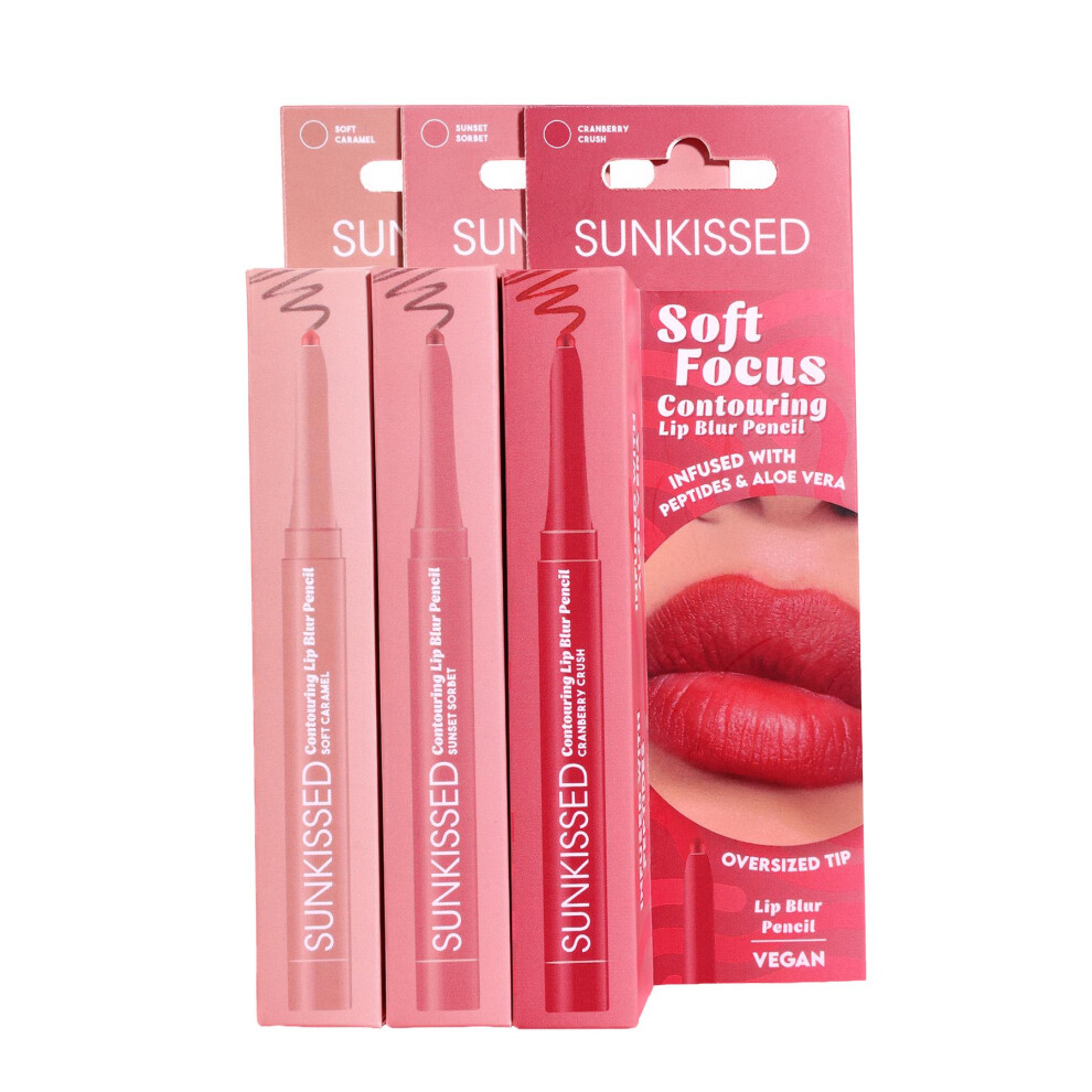 Sunkissed Multicoloured Contouring Lip Blur Pencil 0.8G 1Pc