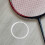 1White Durable Carbon Badminton String for Racquet Training 5