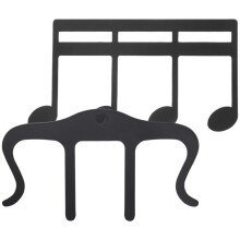 2 metalen muziekboekklemmen voor bladmuziek, paginahouder