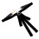 1 premium stropdas met parelsluiting, geschikt uniform 1