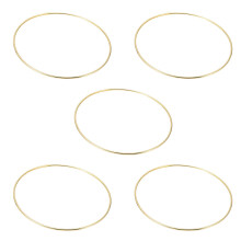 5St Duurzame Gouden Ijzeren DIY Ringen Voor Dromenvanger En Decoratie