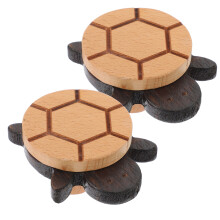 2St Dierenvormige Kapstok Haak, Hout, Voor Jas En Tassen,