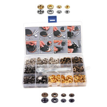 1Set Metalen Drukknopen En Voor DIY Kledingreparatie