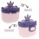crowns baby dispenser draagbare melkpoeder opbergcontainer 8