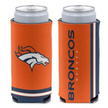 Chladic na plechovky Denver Broncos s tenk   m dizajnom plechovky