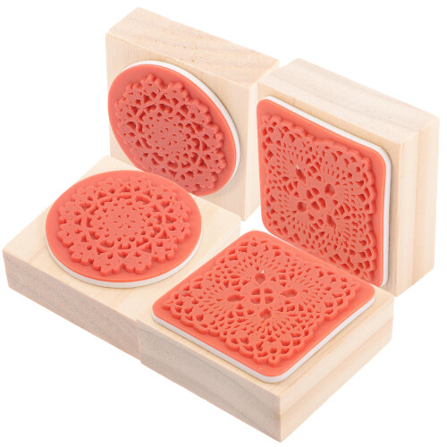 4St Multifunctionele Stempels Voor DIY, Knutsel En Journaling 2