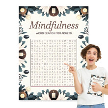 Word Search Books for Adults 400+ Puzzles Word Find Set For Adult Stress Relief And Calm Mindset