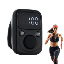 Tally Counter Waterproof Smart Click Counter Portable Clicker For Sporting Events School Activities Black Team Training