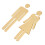 2 toiletstickers dames/ - bordjes voor rustkamers 10