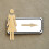 2 toiletstickers dames/ - bordjes voor rustkamers 4