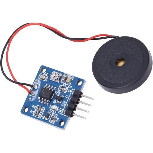 Piezoelectric Vibration Tapping Sensor Module, Analog Sensor, TTL Level Output DO, Electronic Drum Interactions 1