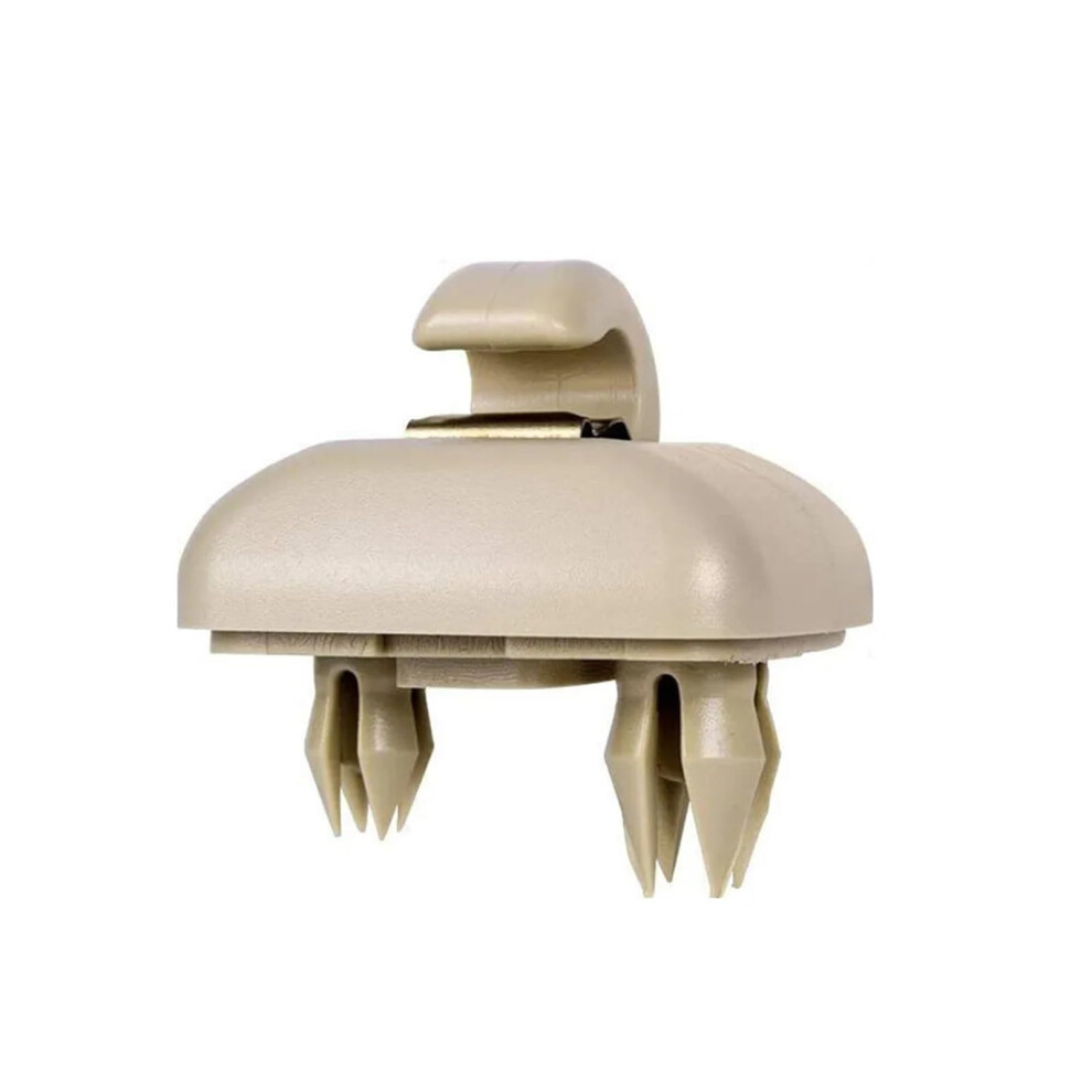 Car Sun Visor Clip 1/2Pcs Compatible With Audi A1 A3 S3 A4 S4 Allroad A5 S5 Q3 Q5 8U0857562a Interior Hanger Clip Beige 9016109133441