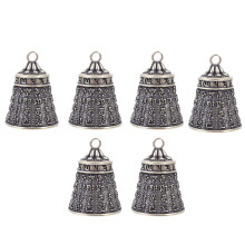 6St Gouden Koperen Lection Bell Hanger Voor Creatieve DIY Decoratie