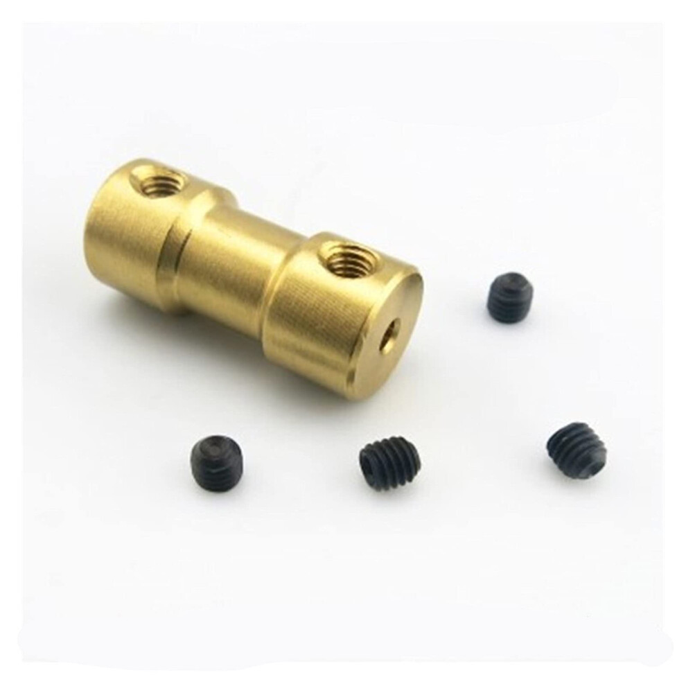 Brass Flexible Shaft Coupling 2Mm-6Mm Inner Diameters Including 2.3Mm And 3.17Mm For Motor Transmission Connector 9016109133564