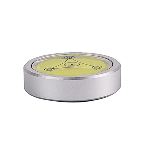 aluminum disc stabilizer turntable level for vinyl balance silver