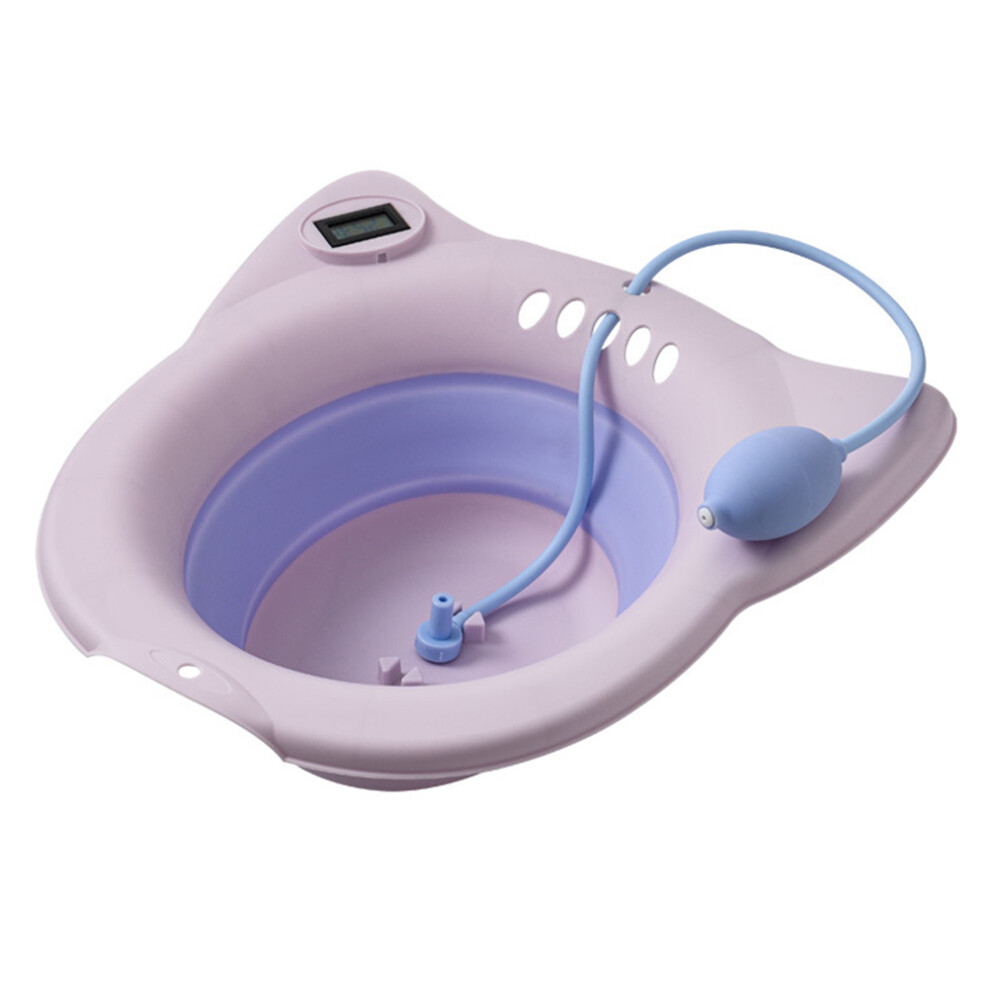 Vaguelly Folding Sitz Bath For Toilet Use During Pregnancy Women Special Wash