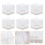 12Pcs Clear Gift Boxes Pet Material White Paper Bottom Cake Packaging 4
