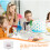 12Pcs Clear Gift Boxes Pet Material White Paper Bottom Cake Packaging 9