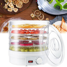 Food Dehydrator, 35-70 C, 7-Level Temperature, 360 Degree Hot Air, Energy Efficient, For Dried Meat And Fruits