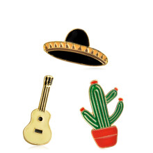 12 broschen anstecker gitarre planet form für bekleidung