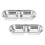 2pcs hotpot sauce dishes with compartments for kitchen use 8