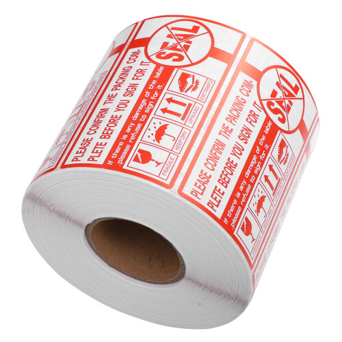 1 roll handle with care shipping label fragile sticker