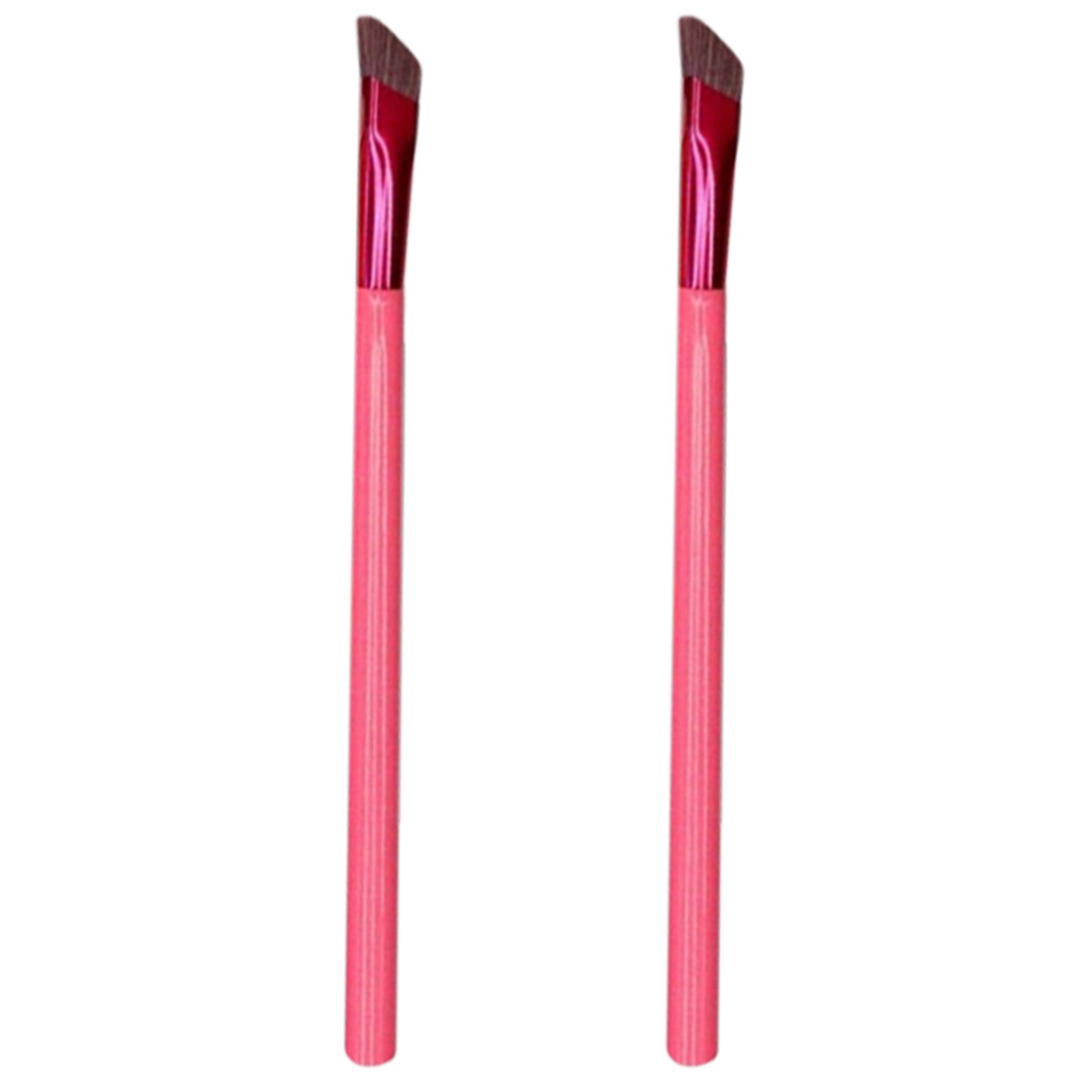 Vaguelly 2Pcs Angled Eyebrow Makeup Brushes For Women