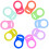 10pcs silicone pacifier holder adapters for baby 1