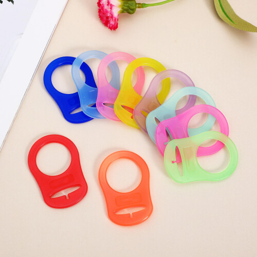 10pcs silicone pacifier holder adapters for baby 2