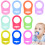 10pcs silicone pacifier holder adapters for baby 9