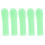 ear spoon replacement 5pcs soft silicone tips for kids reusable green 9