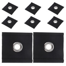 8pcs rv awning piping eyelets pvc coated fabric easy installation