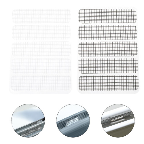 10 sheets door window screen repair tape for hole mesh fixes 2