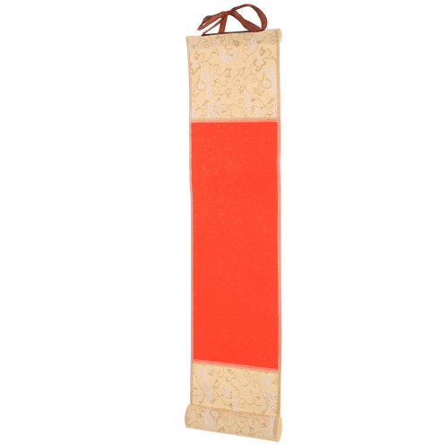 chinese painting and calligraphy scroll paper