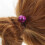 8Pièces Élastiques Fille Perles Double Bille Colorées 4