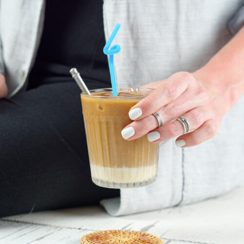 100pcs drink container set with pouches and 2