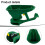 Adjustable Handheld Spreader For Fertilizer And Ice Melt, Even Coverage, Adjustable Flow Control, Lawn Care Tool 5