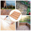 1pc Useful Wood Plastic Floor Multipurpose Garden Splicing Floor Decor 8