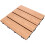 1pc Useful Wood Plastic Floor Multipurpose Garden Splicing Floor Decor 1