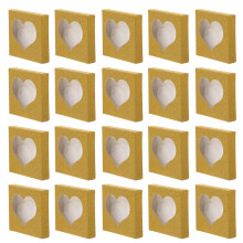 50 Pcs False Eyelash Packaging Box Strip Boxes Storage Empty Holder