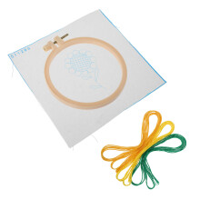 borduurpakket voor beginners, diy kruissteek kit, decoratief