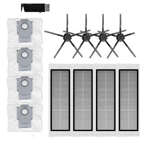 Side Brush Filter Dust Bag Replacement Accessories Kits for Q5+ Robotic Vacuum Cleaner 2