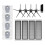 Side Brush Filter Dust Bag Replacement Accessories Kits for Q5+ Robotic Vacuum Cleaner 1