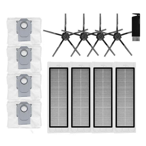 Side Brush Filter Dust Bag Replacement Accessories Kits for Q5+ Robotic Vacuum Cleaner