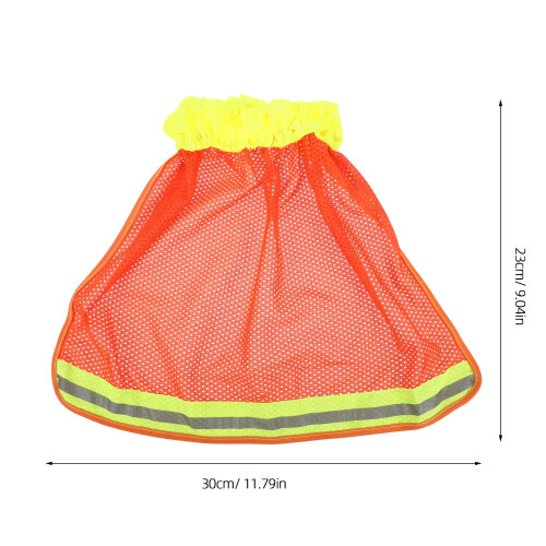 2 netz-sonnenschutz für helm mit reflektierendem streifen 1