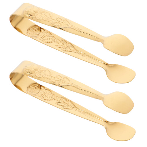 2 eiszangen servierzangen für tee dessert