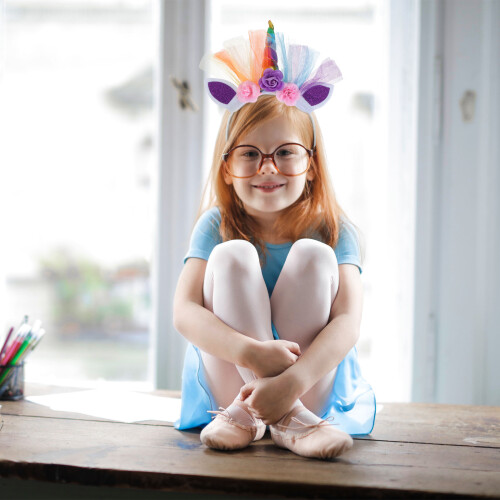 kopfschmuck kinder grenadine regenbogenfarben party 1