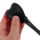 3pcs reusable heart silicone makeup brush covers black 8