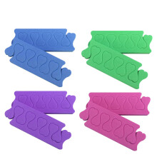100pcs sponge nail finger toe separators for pedicure manicure tools