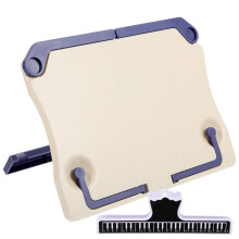 Foldable musical score rack desktop reading book support